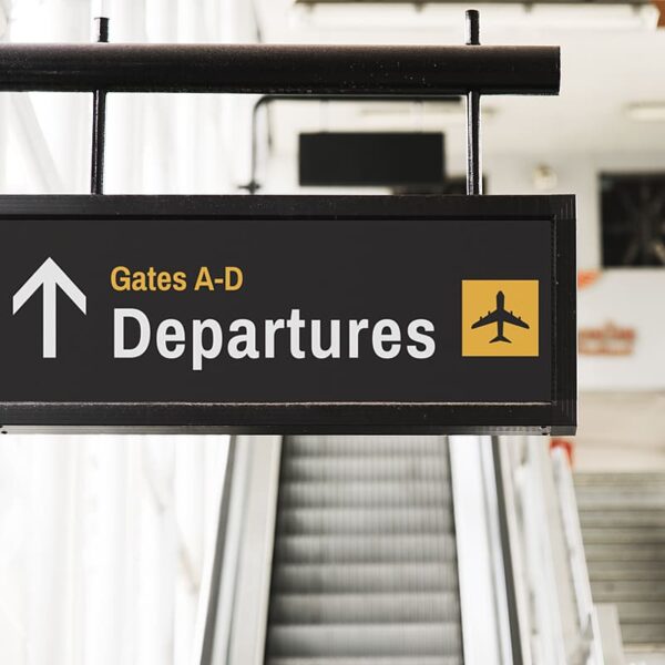 airport signage